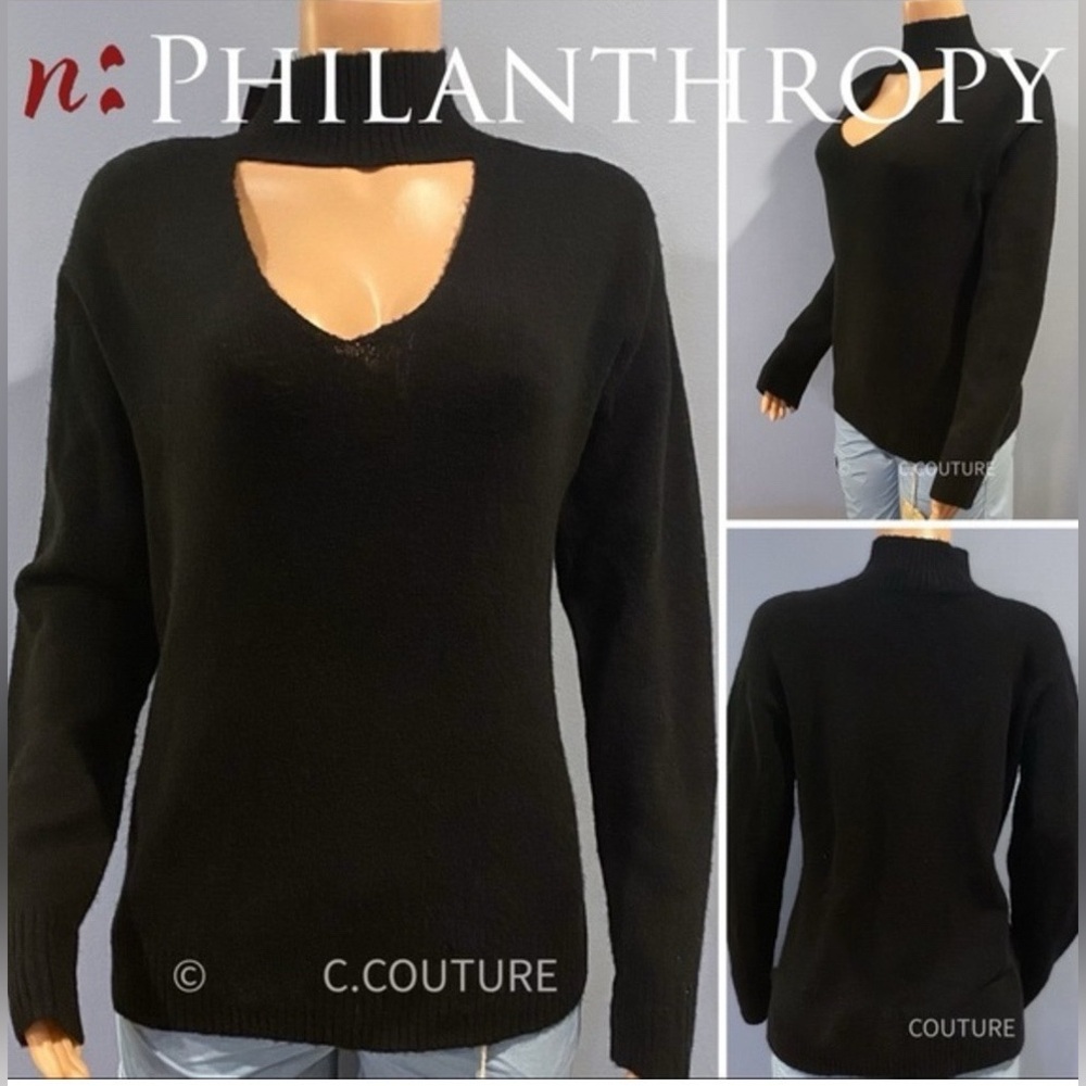 NEW n:Philanthropy Alfie cutout sweater Small $268